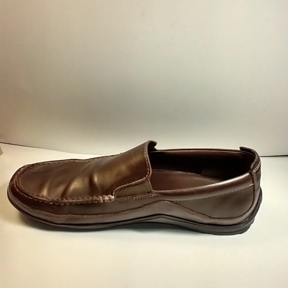 Cole Haan Tucker Venetian Brown Leather Slip On Loafers Men's sz 11M